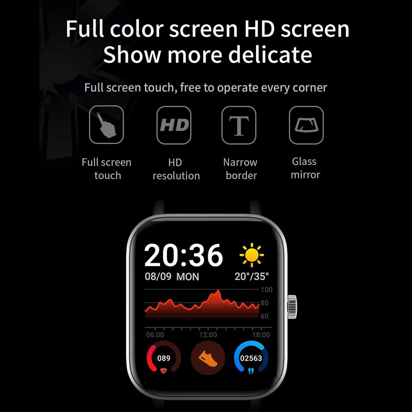 Women Men IP67 Waterproof Watch Sleep Monitoring Gift