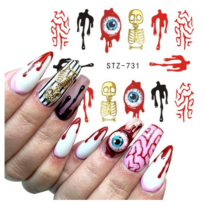 Decal dán móng nước