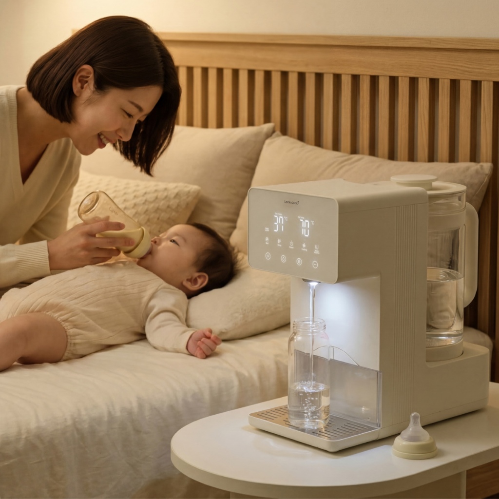 Máy Đun Nước Pha Sữa Chuẩn Nhiệt &amp; Giữ Ấm 48H LocknLock EJK586IVY 2L Cho Mẹ Và Bé - Hàng Chính Hãng - JoyMall