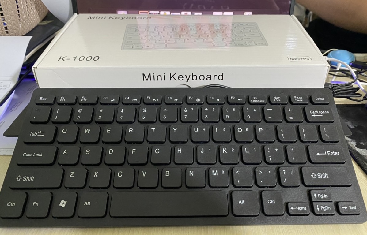 Bàn Phím Siêu nhỏ gọn Mini Keyboard K1000