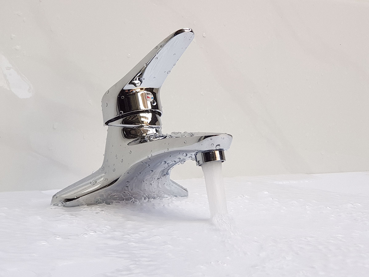 Vòi Lavabo 2 chân nóng lạnh Đồng mạ Chrome Eurolife EL-LOT03-1