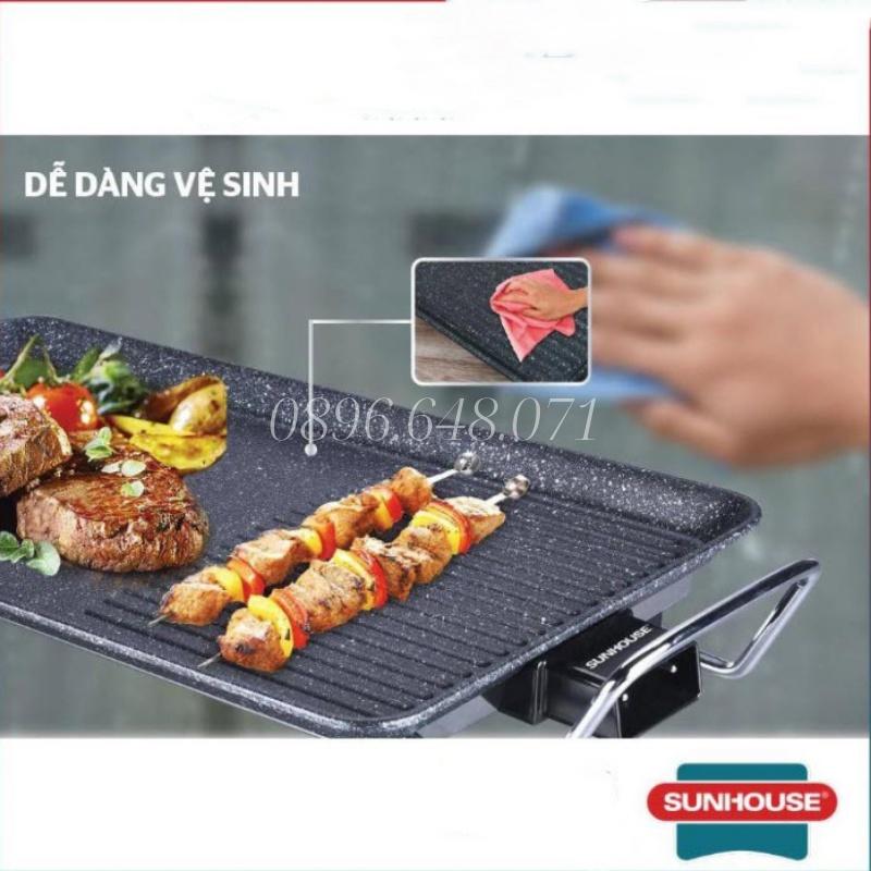 Bếp Nướng Điện Không Khói Sunhouse SHD4607 Nướng Thịt, BBQ, ….Nhanh, Tiết Kiệm Điện Năng