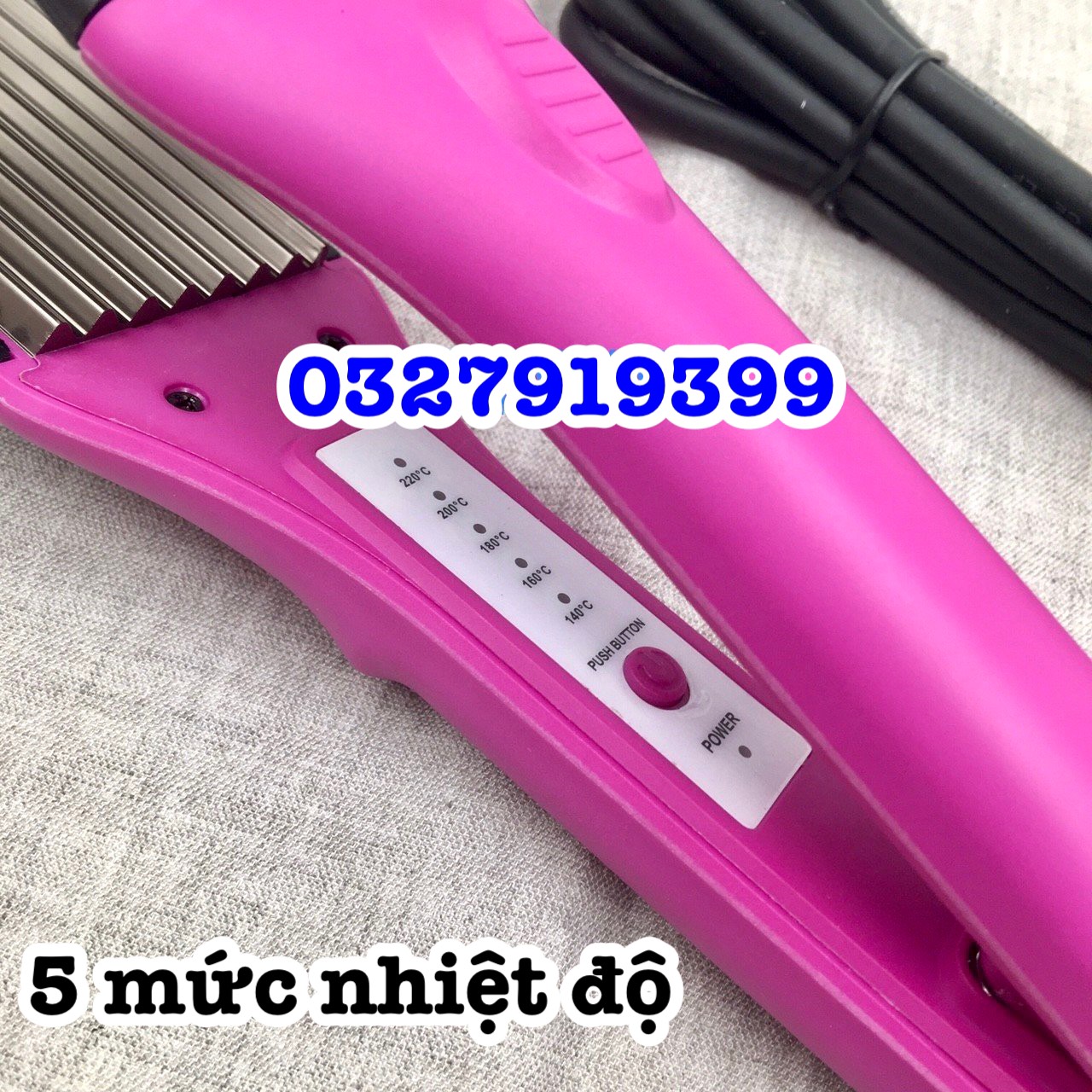 Máy bấm tóc , dập xù thay bản chuyên nghiệp Hàn Quốc