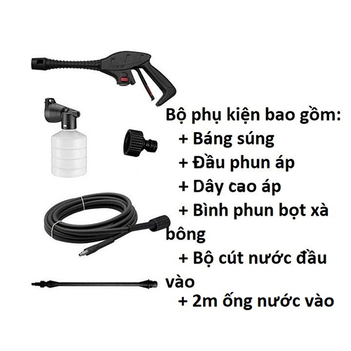 MÁY PHUN XỊT RỬA ÁP LỰC NƯỚC LAVOR SMART 120