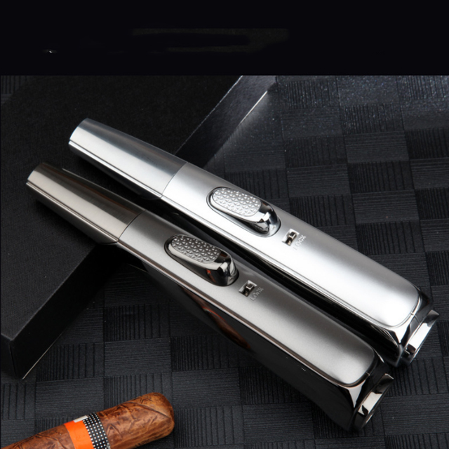 Hộp Qụet Bật Lửa Khò 1 Tia ZB-699 Đẹp Độc Lạ Lửa Khò Cực Mạnh - Dùng Gas Cao Cấp