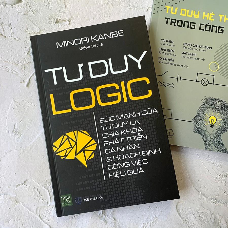 Sách  Combo 2 cuốn Tư duy logic + Tư duy hệ thống trong công việc - BẢN QUYỀN