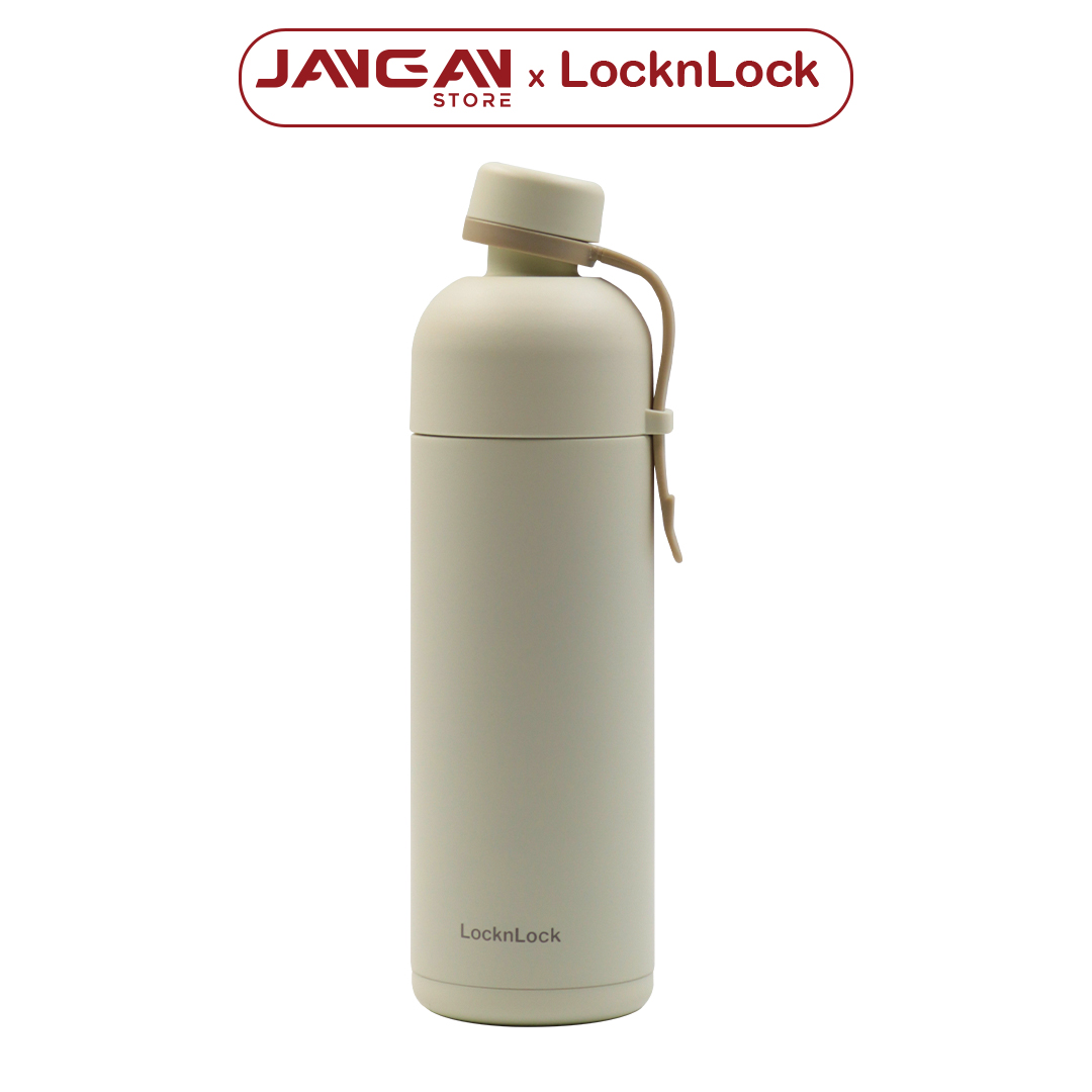 Bình giữ nhiệt Lock&amp;Lock LHC4267 Belt Bottle 490ml - Hàng Chính Hãng