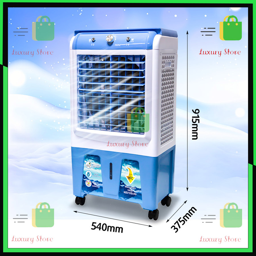 Quạt hơi nước điều hòa không khí, Loại 35L , Công suất 130w - Thích hợp với các không gian mở có diện tích khoảng 30m2 - LLS