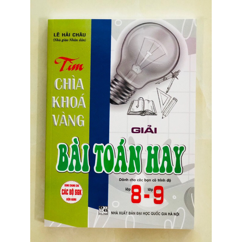 Sách - Tìm chìa khoá vàng giải bài toán hay 8 - 9