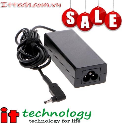 Sạc Laptop Dùng Cho ACER 19V-3,42A  kích thước đầu ghim 3.0mm x 1.1mm