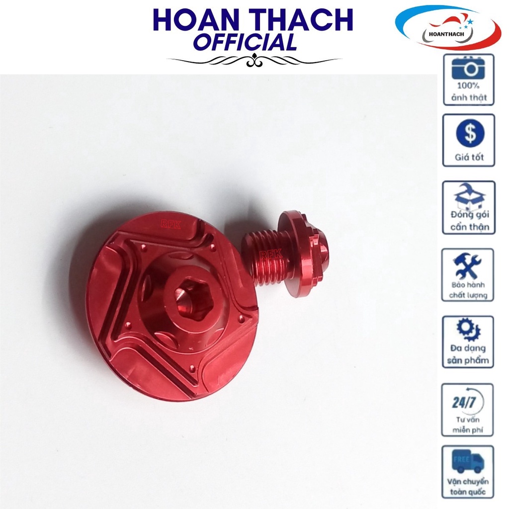 Ốc Mâm Lửa Yamaha Màu Đỏ Hàng Thường SP014633