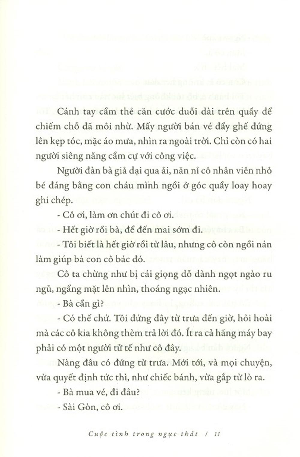 Sách Cuộc Tình Trong Ngục Thất