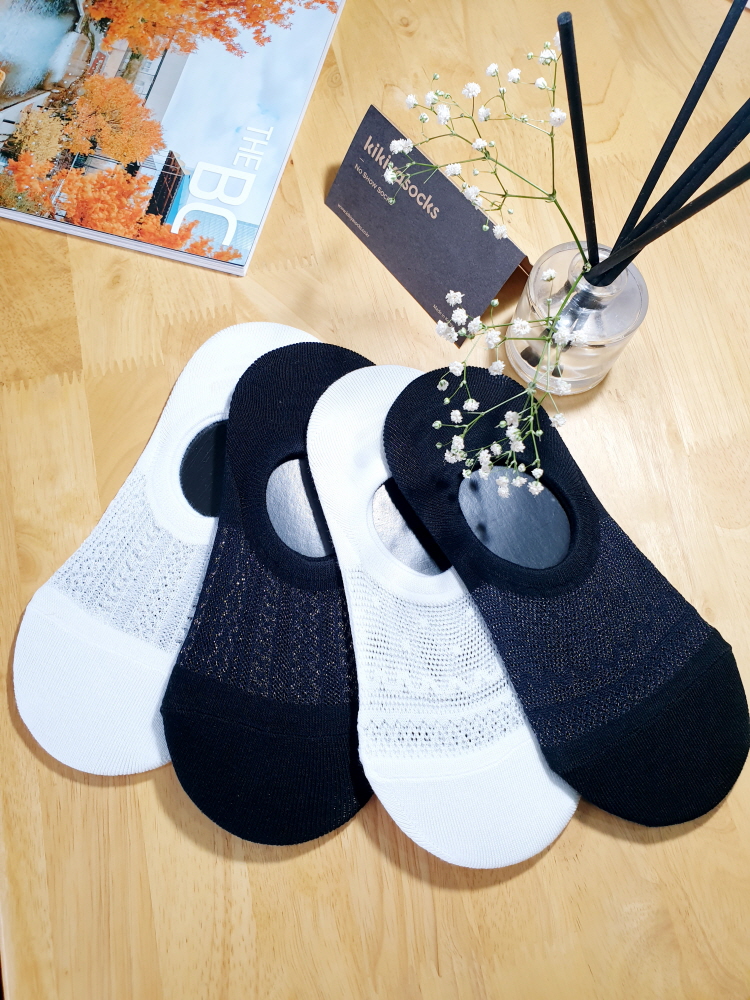 Tất vớ Nữ Hàn Quốc KIKIYA SOCKS - Pattern See-through W-N-017