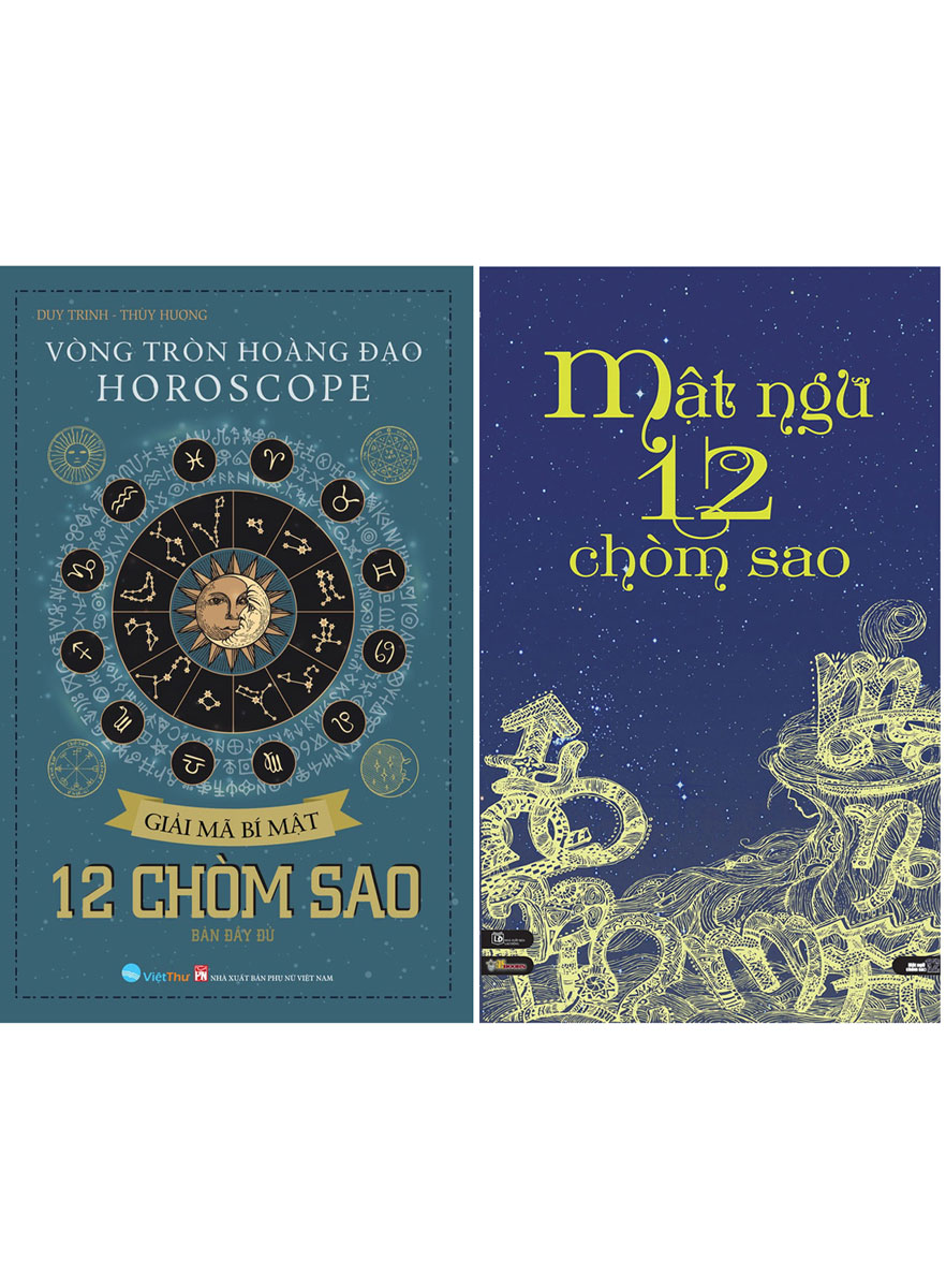 Combo Giải Mã Vòng Tròn Hoàng Đạo - Horoscope: Giải Mã Bí Mật 12 Chòm Sao + Mật Ngữ 12 Chòm Sao (2 Cuốn)