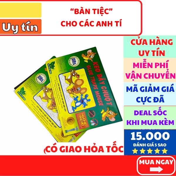 Combo 2 miếng keo dính chuột siêu dính