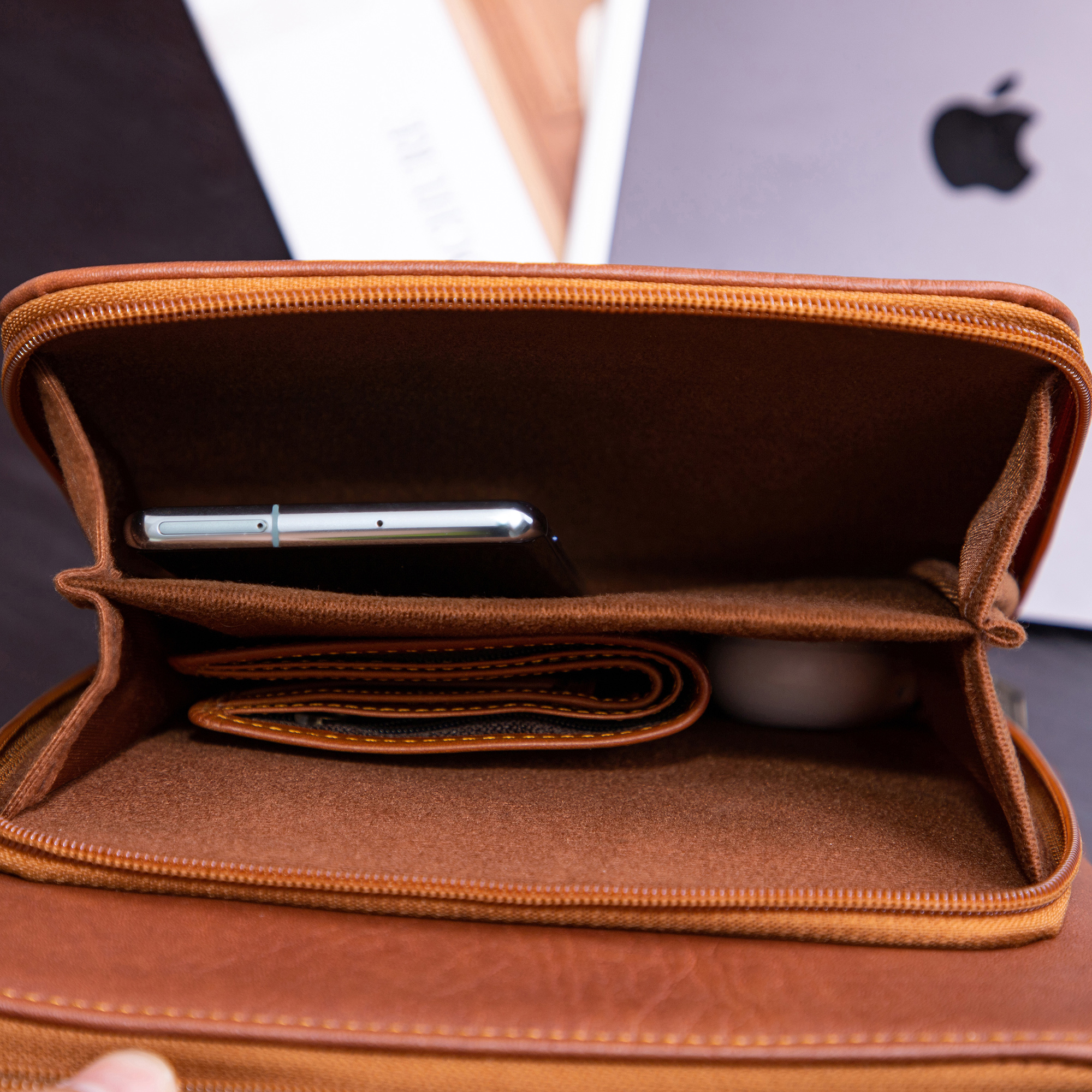 Túi Lata ( Thời trang nam cao cấp - Túi đeo chéo da TN17 )