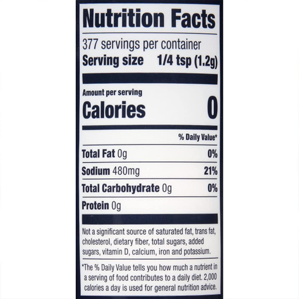 MUỐI KOSHER KHÔNG I-ỐT Morton Coarse Salt, 453g (16oz)