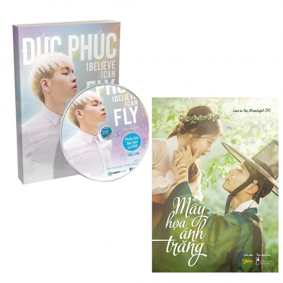 Combo Đức Phúc - I Believe I Can Fly + Mây Họa Ánh Trăng (Sách Ảnh)