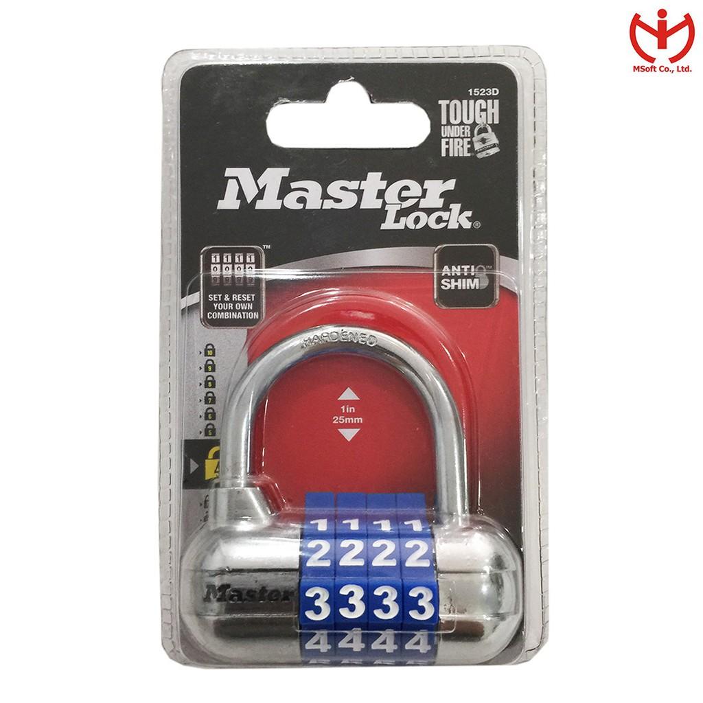 Khóa số Master Lock 1523 EURD dùng khóa tủ cá nhân - MSOFT