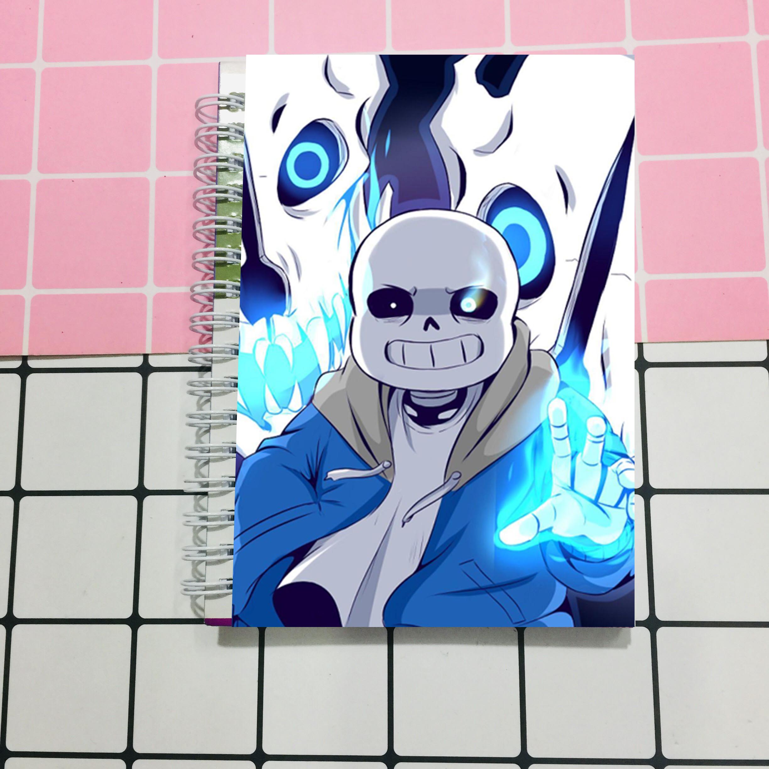 Sổ gáy xoắn Sans Undertale