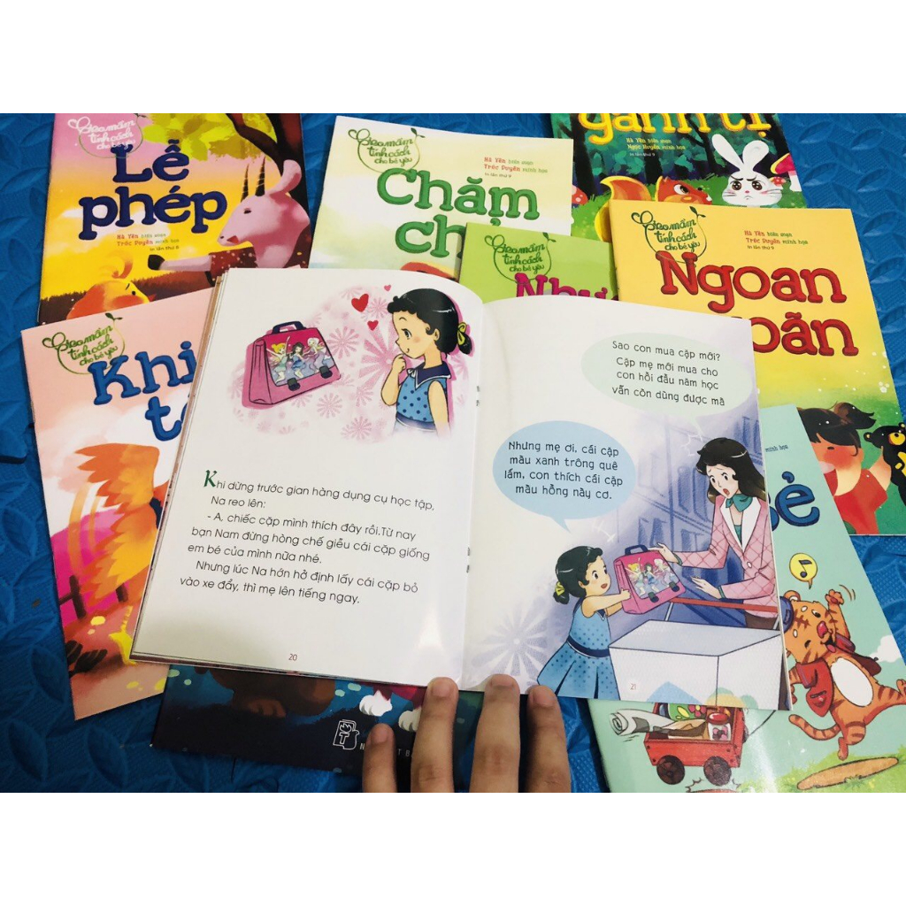 Sách - Gieo Mầm Tính Cách Cho Bé Yêu (Bộ 9 Cuốn)