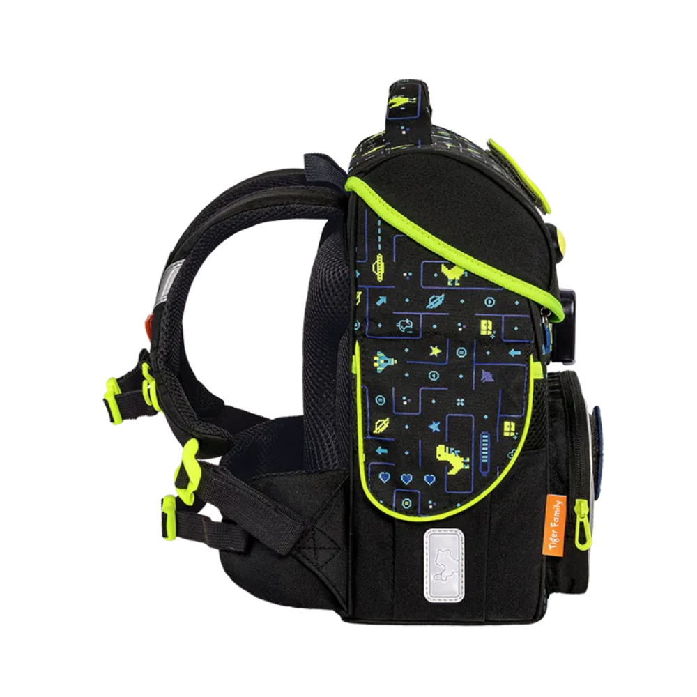 Cặp Chống Gù Jolly Schoolbag Pro 2 - Level Up - Go Green - Tiger Family TGJL-051A