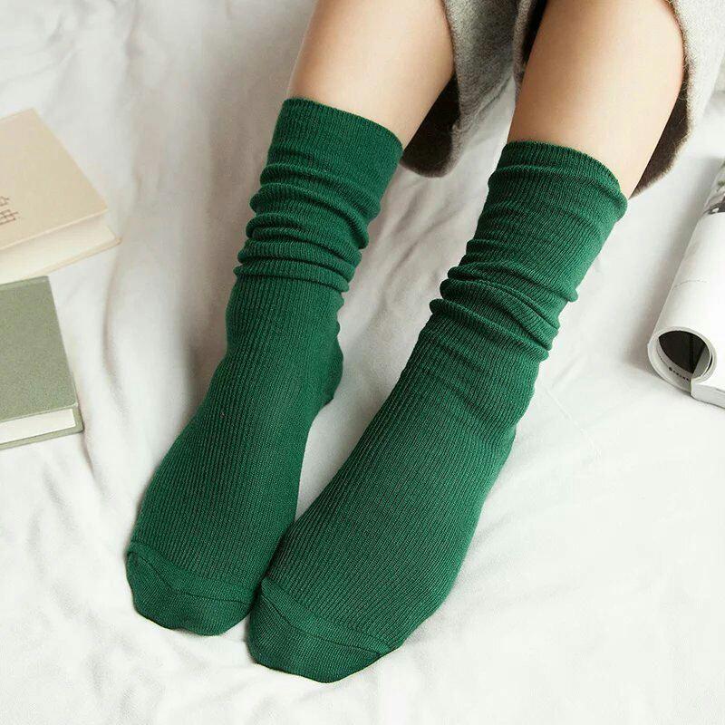 Tất nhún len sợi tăm