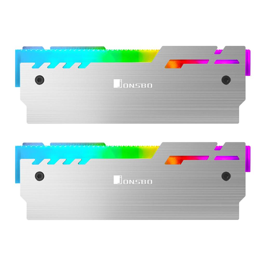 Heat Sink RGB Memory RAM Cooler Radiator Anodizing Process for DIY PC Game