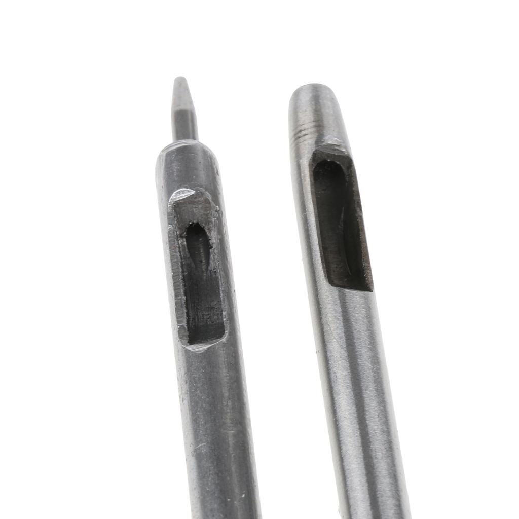 10 Chiếc Thép Carbon Rỗng Bộ Đục Lỗ, Da Đục Lỗ Cắt 0.5-5 Mm