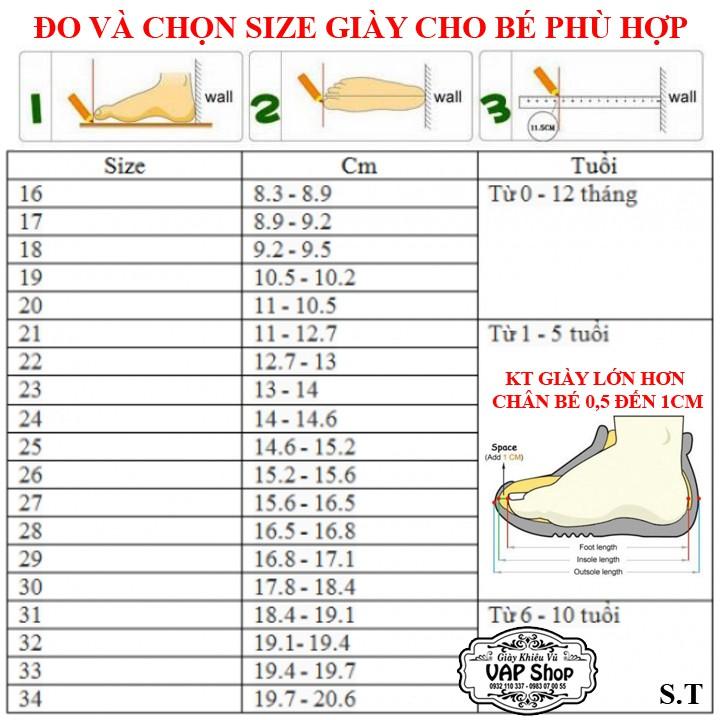 GIÀY TẬP ĐI CHO BÉ