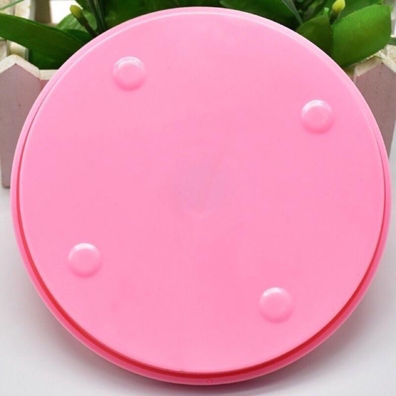 Bàn xoay mini trang trí mặt bánh