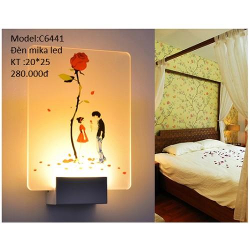 Đèn gắn tường trang trí - 6 mẫu hình hoa, cây - bảo hành 2 năm