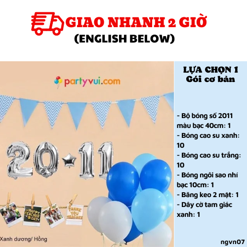 Bộ bong bóng trang trí ngày Nhà Giáo Việt Nam 20-11 ngvn07