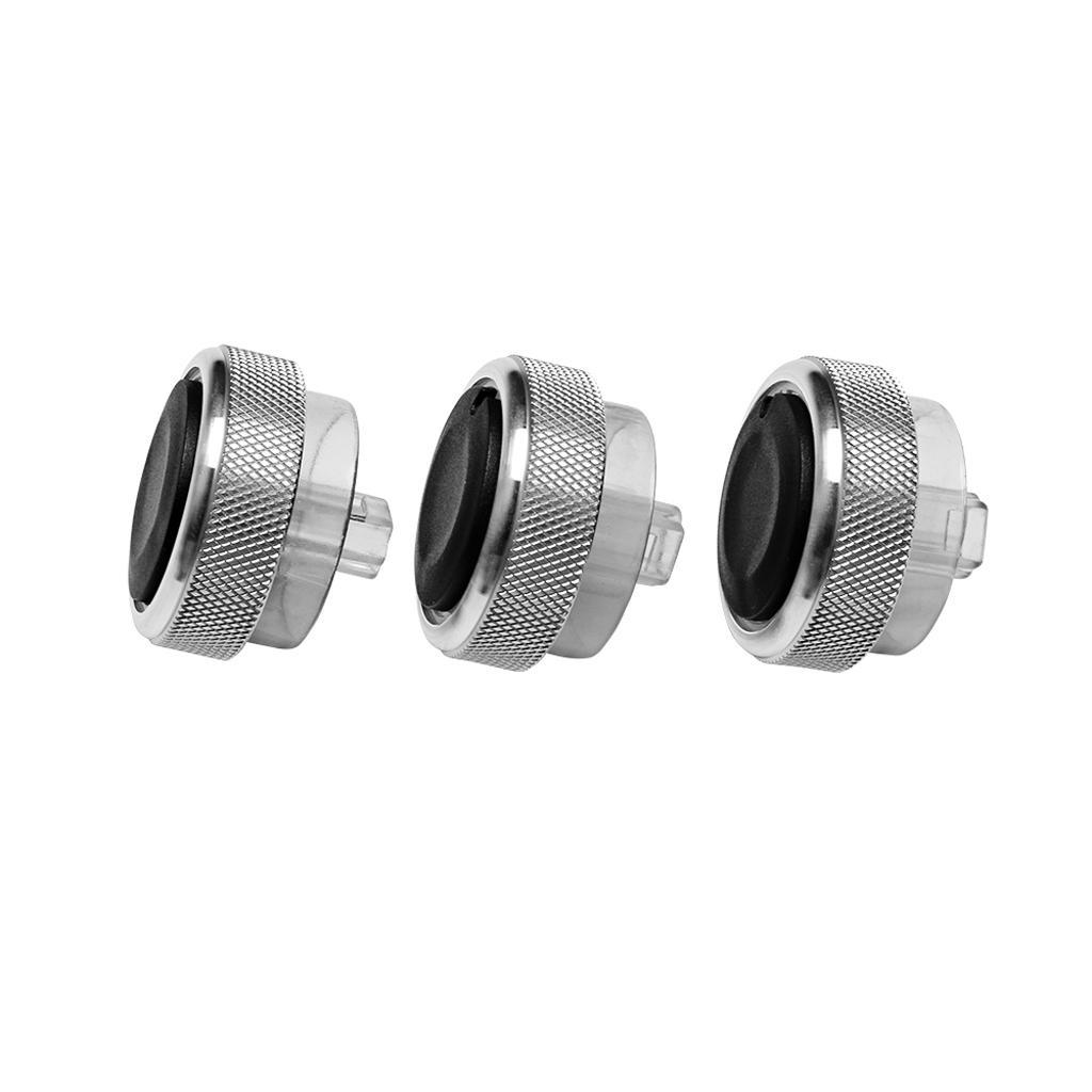 AC Air Conditioner Control Knobs Aluminum Panel Switch for