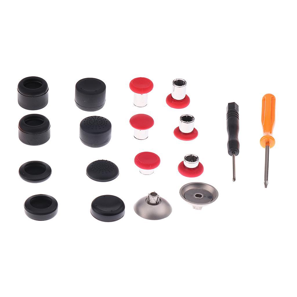 Wireless Controller Replacement Swap Buttons With  Stick Grips Screwdrivers