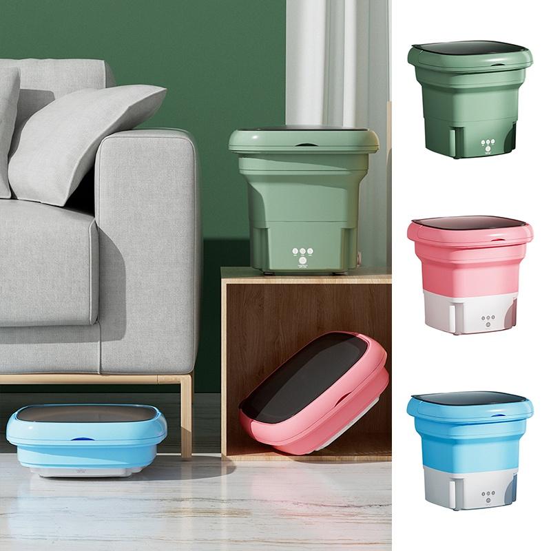 Máy Giặt Đồ Lót / Vớ Siêu Âm mini Gấp Gọn Mang Đi Du Lịch Tiện Lợi SJHY0316 MM