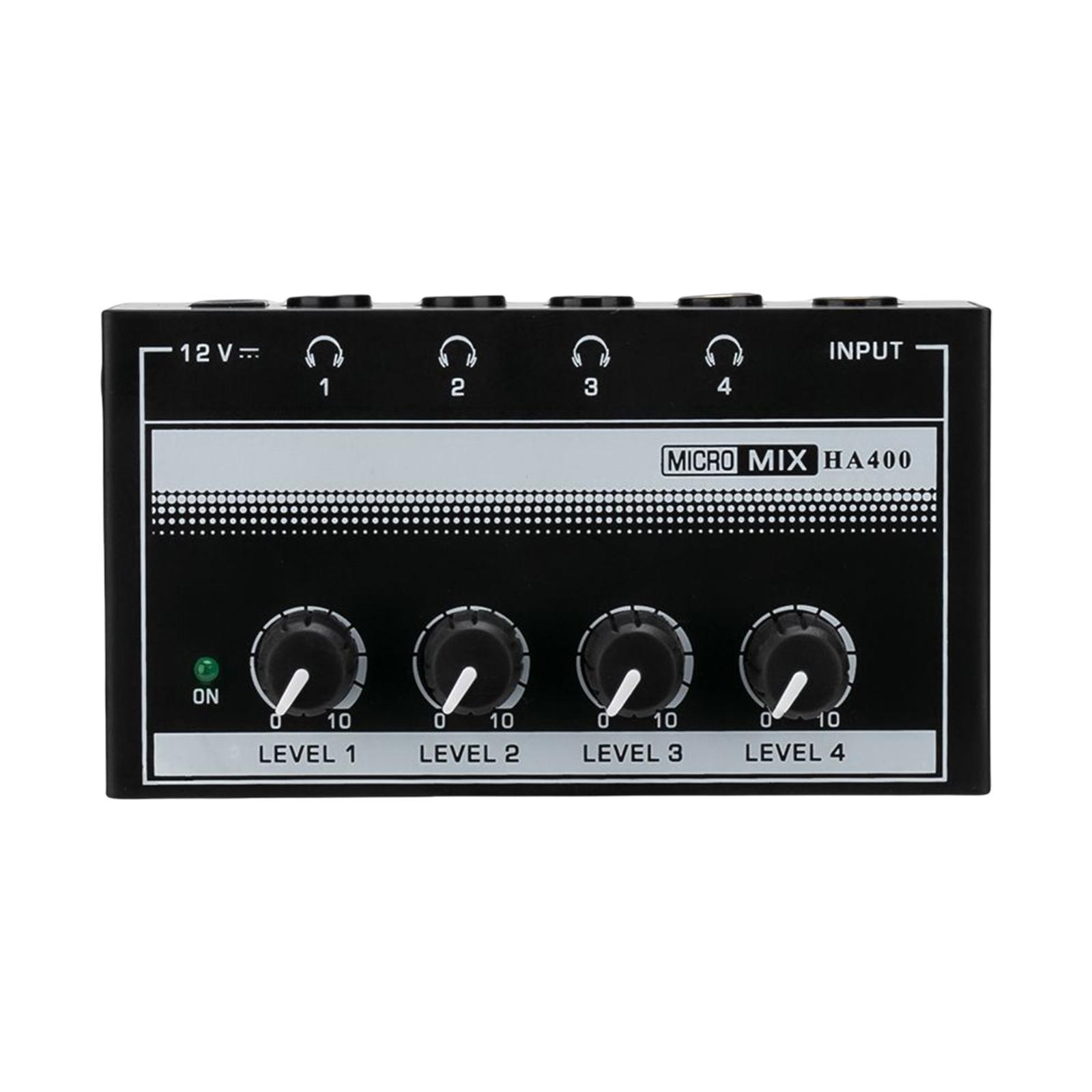 Headphone Amplifier Low Noise Sound Mixer Loudspeaker for Stage Performances