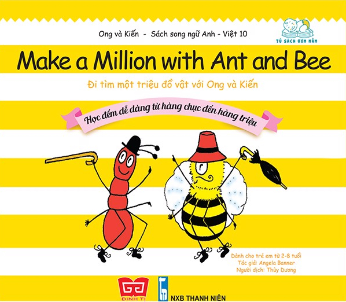 ONG VÀ KIẾN - TẬP 10 - MAKE A MILLION WITH ANT AND BEE - ĐI TÌM MỘT TRIỆU ĐỒ VẬT VỚI ONG VÀ KIẾN - HỌC ĐẾM DỄ DÀNG TỪ HÀNG CHỤC ĐẾN HÀNG TRIỆU_DTI
