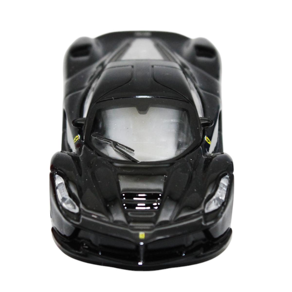 Đồ Chơi Mô Hình Xe Ferrari R &amp; P-LaFerrari Tỉ Lệ 1:43 - Bburago 31137BLA/18-36100 - Màu Đen