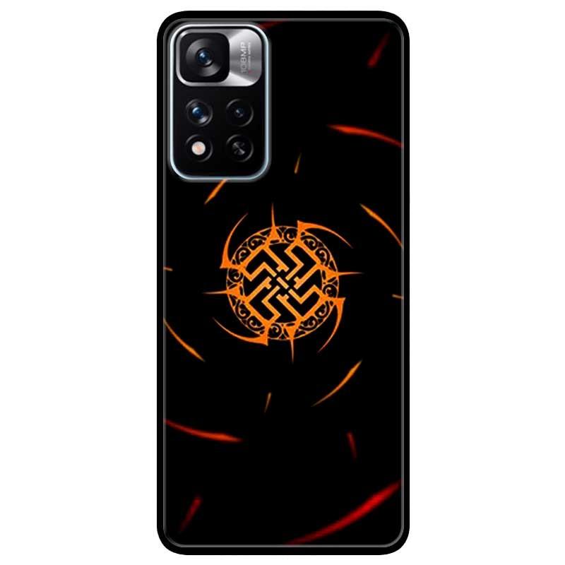 Ốp lưng dành cho Xiaomi Redmi Note 11 Pro 5G  - Năng Lượng Đỏ Đen