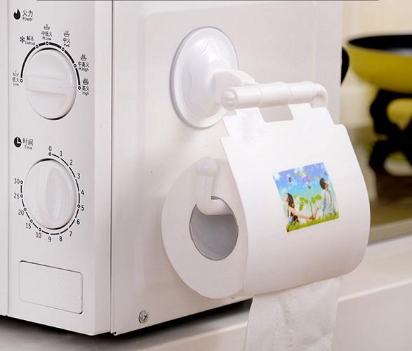 Móc treo giấy vệ sinh hút chân không