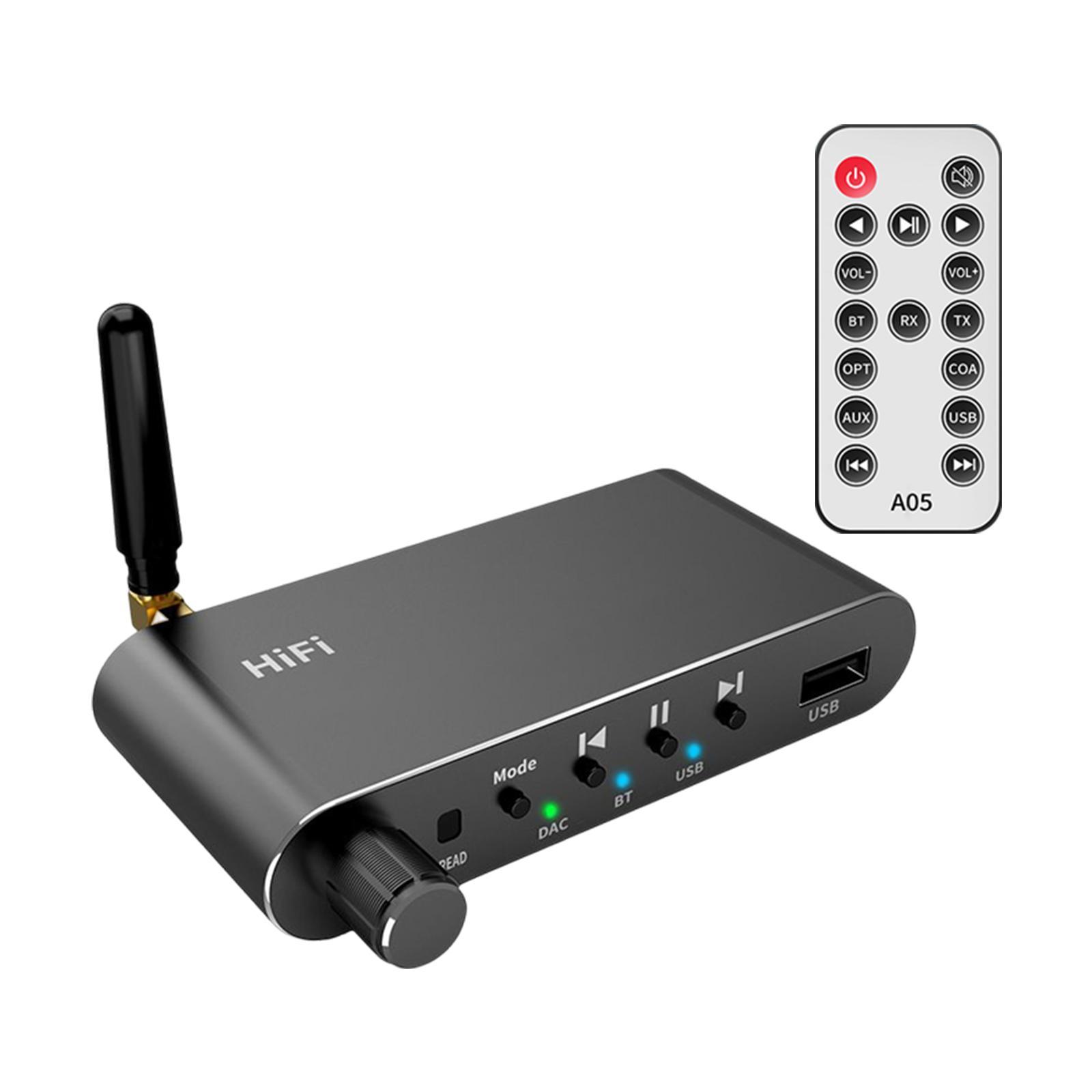 Receiver  Audio Wireless Adapter for Amplifier Speaker Headphone