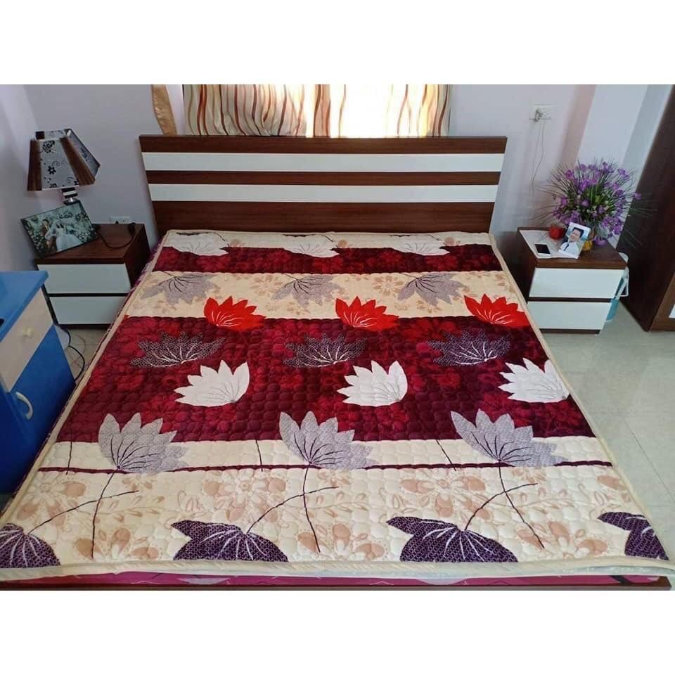 Thảm Nỉ, Thảm Cừu Đa Năng Trải Giường 3 Lớp Siêu Dày, Siêu Ấm các kích thước