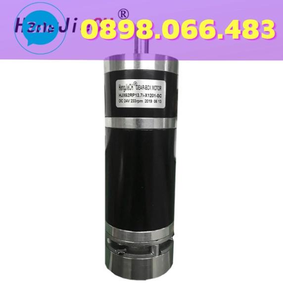 GiáTốt 62Mm Đường Kính Hjx62rp Nam Châm Vĩnh Cửu DC Hành Tinh Giảm Tốc Động Cơ Kim Loại Bánh Răng 12V 24V có VAT