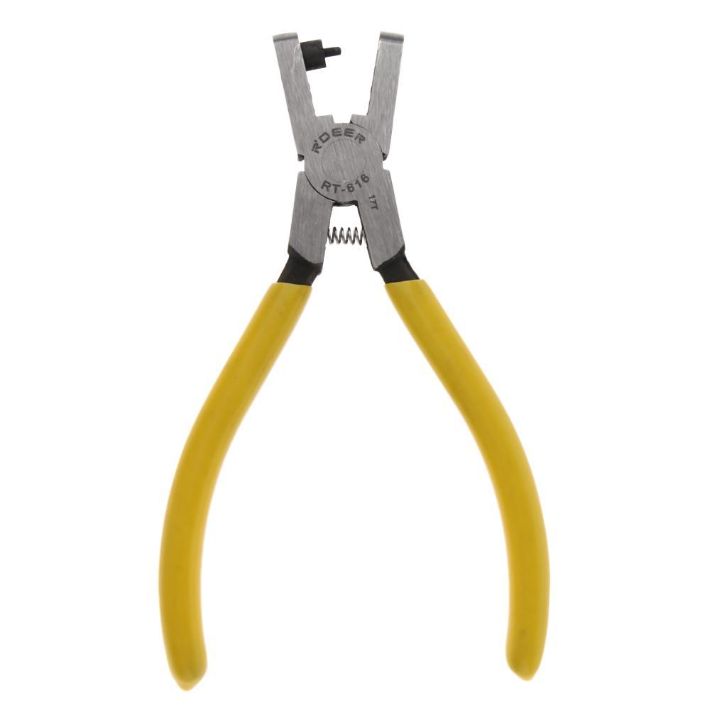 Universal Leather Belt Hole Puncher Manual Punching Plier + End Cutter Plier