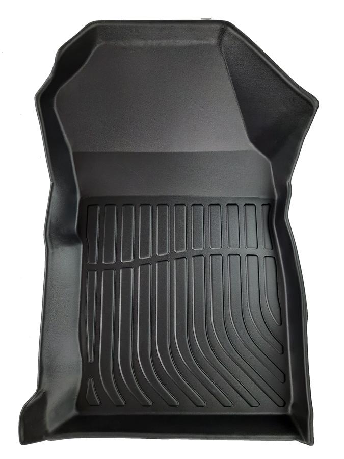 Thảm lót sàn xe Ford Ecosport 2013-2017 Nhãn hiệu Macsim chất liệu nhựa TPV cao cấp màu đen