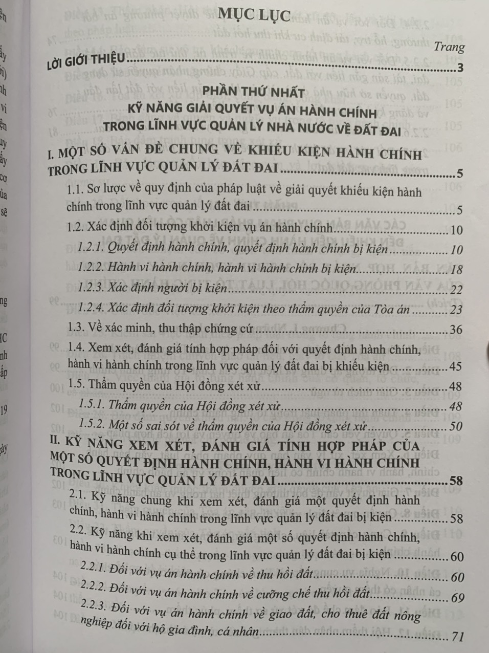 Kỹ năng giải quyết vụ án hành chính trong lĩnh vực Quản lý đất đai và thực tiễn xét xử của Tòa án nhân dân