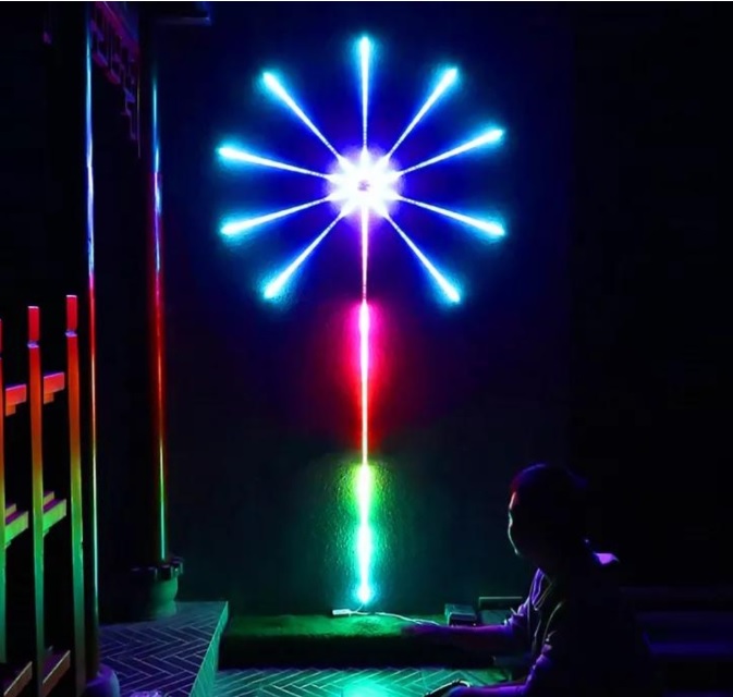 Dây đèn led hình hoa