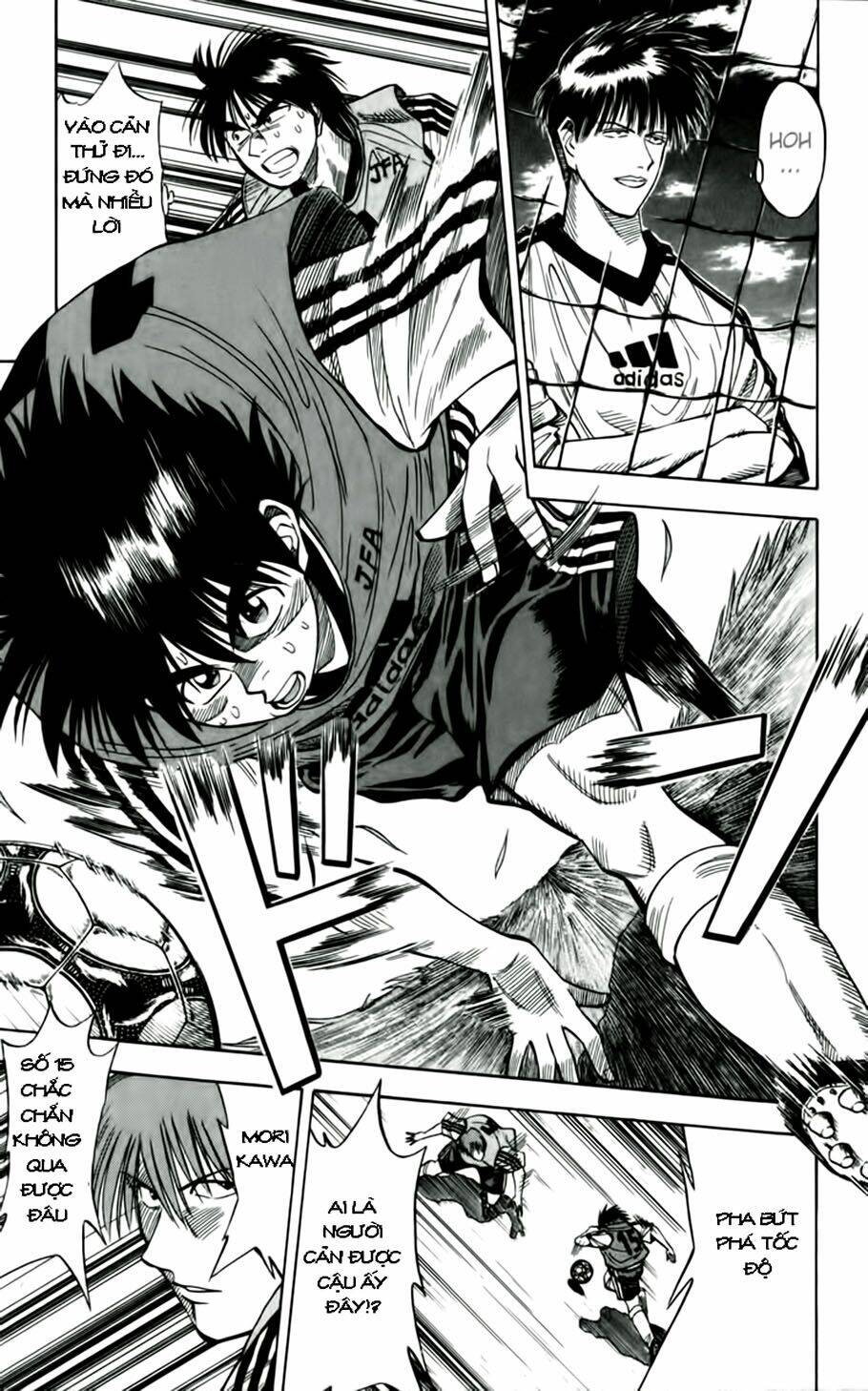 vũ điệu trên sân cỏ - fantasista chapter 34 15