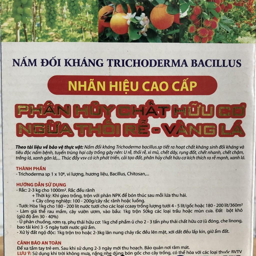 Nấm đối kháng Trichoderma bacillus 1kg